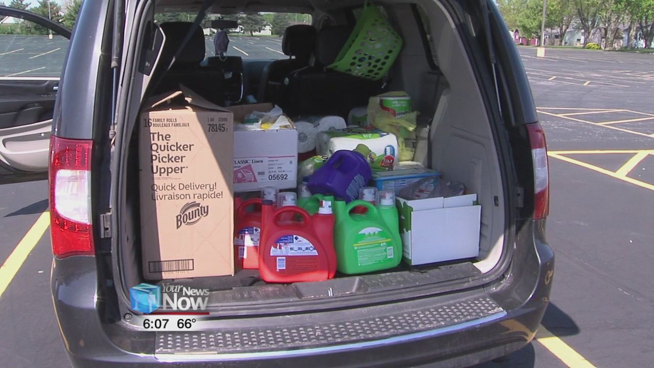 Sanitizing donations going to help nurses keep families safe at home